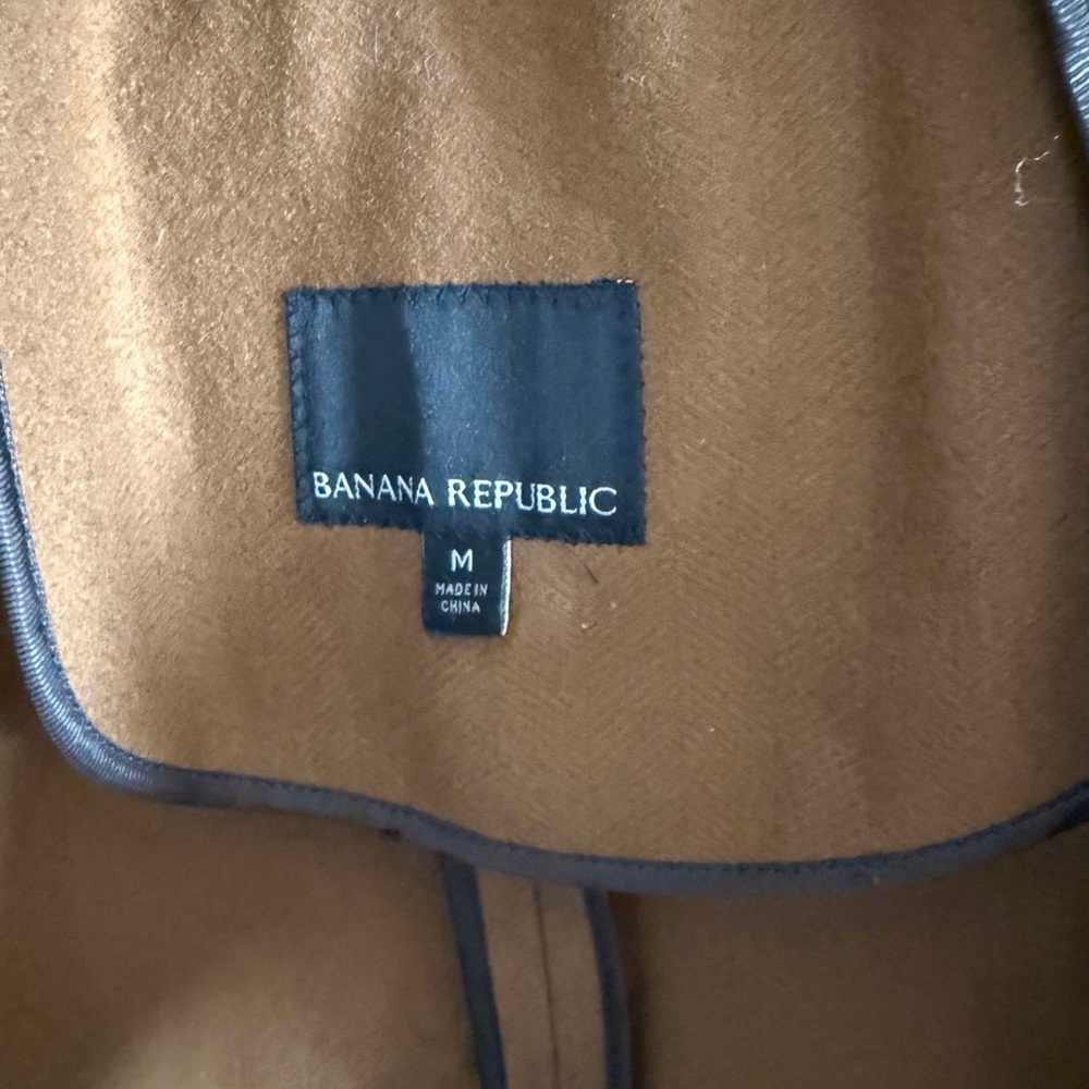 Banana Republic Mario Bellucci Brown Coat - Picture 3 of 5